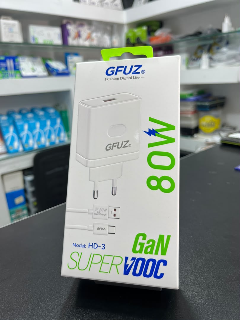 شاحن سريع GFUZ 80w Super VOOC