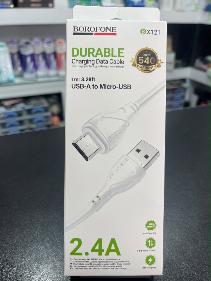 كابل شحن Borofone BX121 Micro-USB